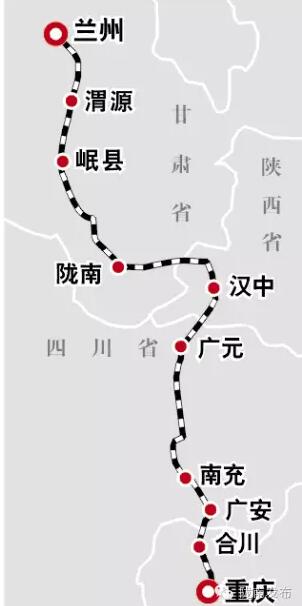 最新！蘭渝鐵路路基工程完成，廣元至重慶北段項目招標