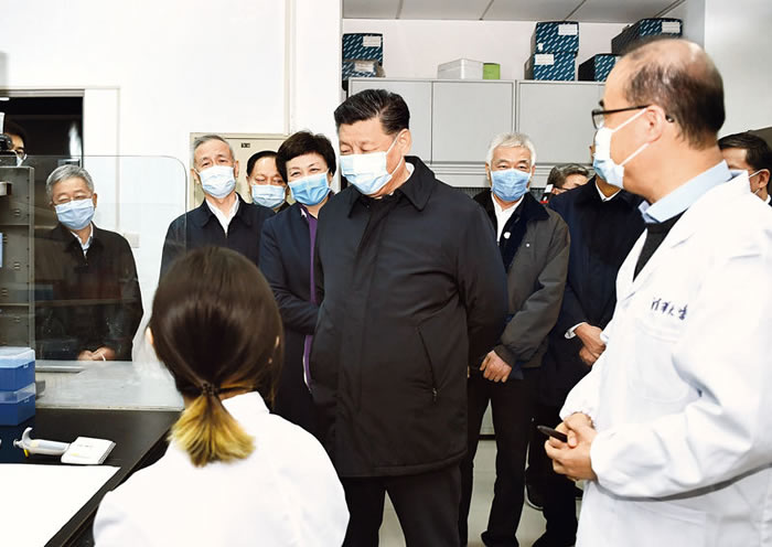 習近平:為打贏疫情防控阻擊戰(zhàn)提供強大科技支撐
